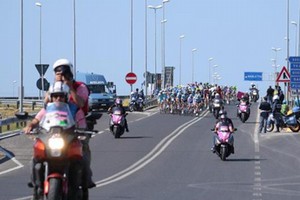 Arrivo del Giro d'Italia ad Andria