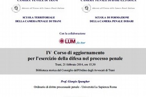 corso difesa processo penale