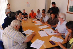 Conferenza stampa opposizioni