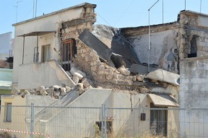 Crollo palazzina viale Virgilio