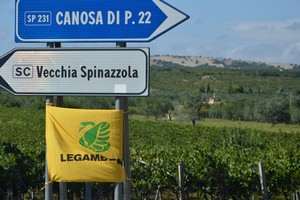 Via Vecchia Spinazzola, Legambiente puliamo il mondo