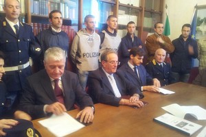 Procura di Trani, conferenza stampa operazione 