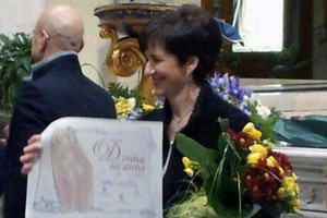 Gina Cassetta premio donna dell'anno