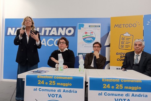 "Andria riparte", Io Sud e Nuovo Psi insieme presentano il nuovo progetto politico