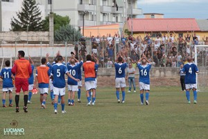 Curva nord Andria in trasferta a Trani