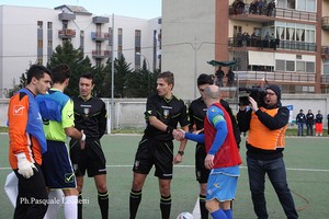 Ingresso in campo Atletico Mola - Fidelis Andria