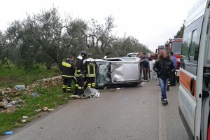 Incidente Andria - Bisceglie 92enne