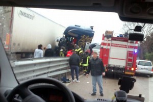 Incidente Camion Andria - Barletta