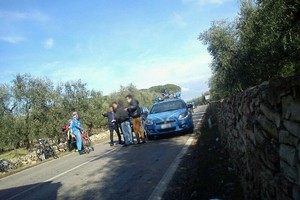 Incidente Gruppo ciclisti Andria