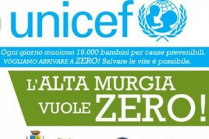 Locandina zero - Unicef e parco alta murgia