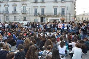 Manifestazione Studenti Scuole Superiori 09 ottobre 2015