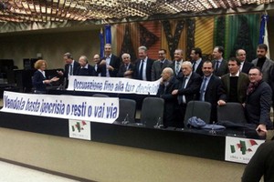 Occupazione Sala Consiliare Regione Puglia