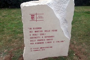 Stele Giorno del Ricordo Andria