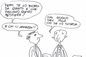 Vignetta pensionati scuola