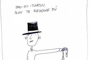 Vignetta tasse icona