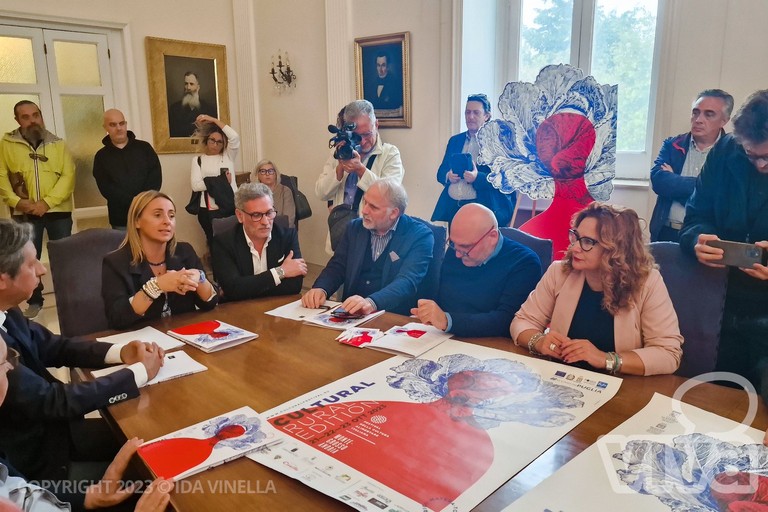 Presentazione Cultural Festival in sala giunta. <span>Foto Ida Vinella</span>