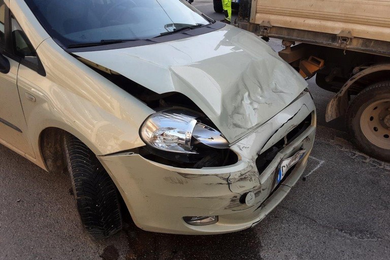 Incidente tra via Asiago e via Gorizia