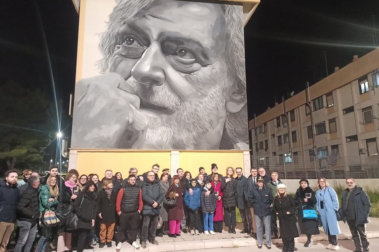 Murales Gino Strada Festival della Legalit Andria