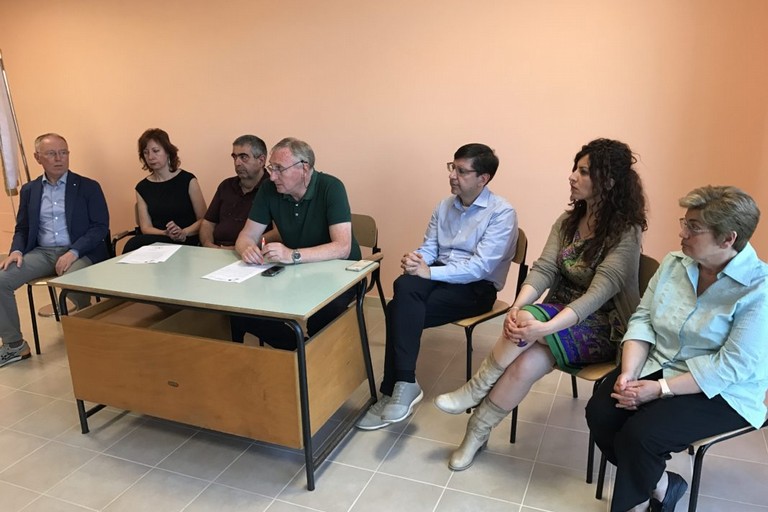 Conferenza stampa liceo Nuzzi di Andria