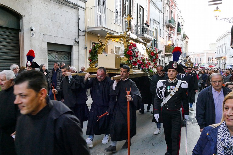 Venerdì Santo ‘senza popolo’ e a ‘porte chiuse’. <span>Foto Riccardo Di Pietro</span>