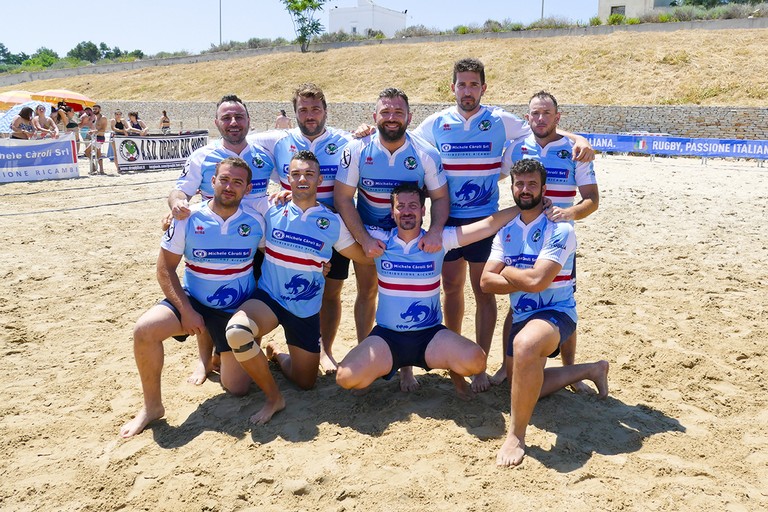 Un avvincente evento sportivo il “Trofeo Italiano di Beach Rugby”. <span>Foto Riccardo Di Pietro</span>