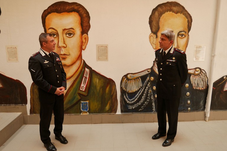 Commiato del Comandante della legione dei Carabinieri