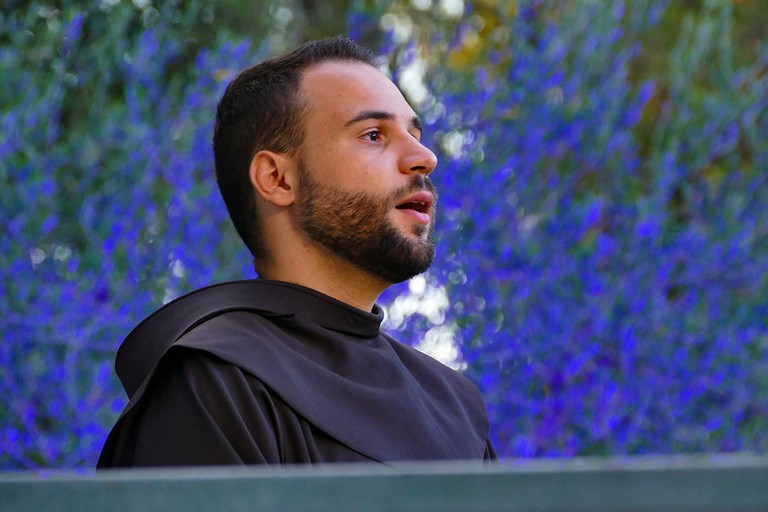 Testimonianza vocazionale di un giovane frate francescano andriese. <span>Foto Riccardo Di Pietro</span>