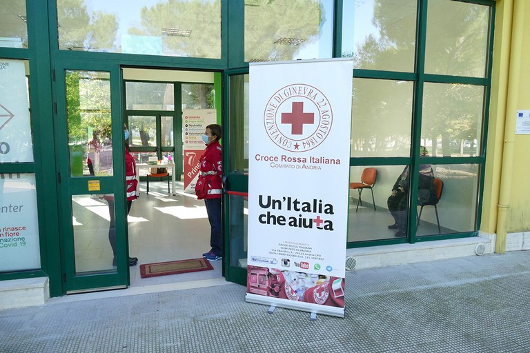 Iniziative di prevenzione della Croce Rossa Italiana di Andria. <span>Foto Riccardo Di Pietro</span>