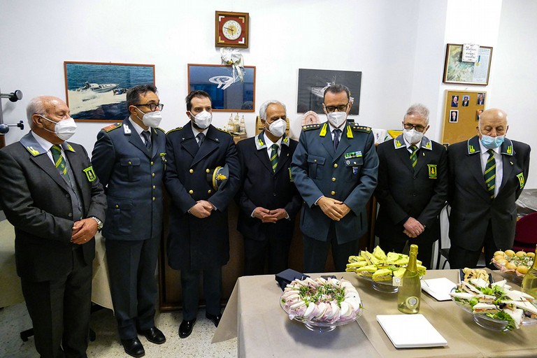 II Comandante Provinciale della Guardia di Finanza di Barletta  incontra i soci della Sezione Anfi di Andria. <span>Foto Riccardo Di Pietro</span>