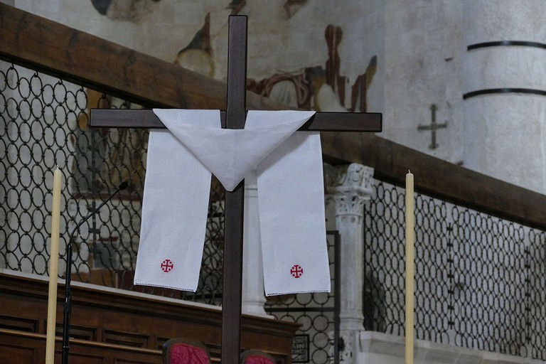 Via Crucis dei Cavalieri e Dame dell’’Ordine del Santo Sepolcro di Gerusalemme. <span>Foto Riccardo Di Pietro</span>