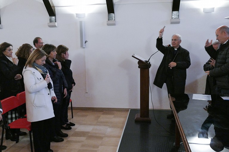 Benedizione del Vescovo Mons. Luigi Mansi a San Vittore. <span>Foto Riccardo Di Pietro</span>