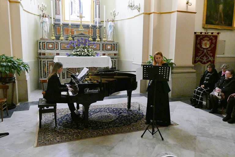 Concerto meditazione in ricorrenza del secondo centenario dell' Arciconfraternita Maria SS. Addolorata. <span>Foto Riccardo Di Pietro</span>