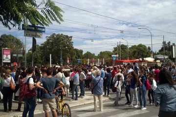 Passaggio a livello di Via Trani rotto