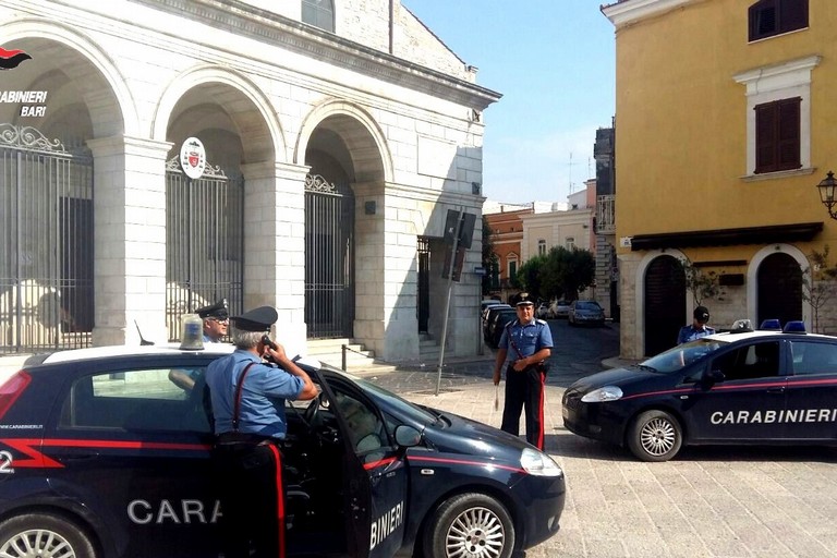 controlli dei Carabinieri nel centro storico