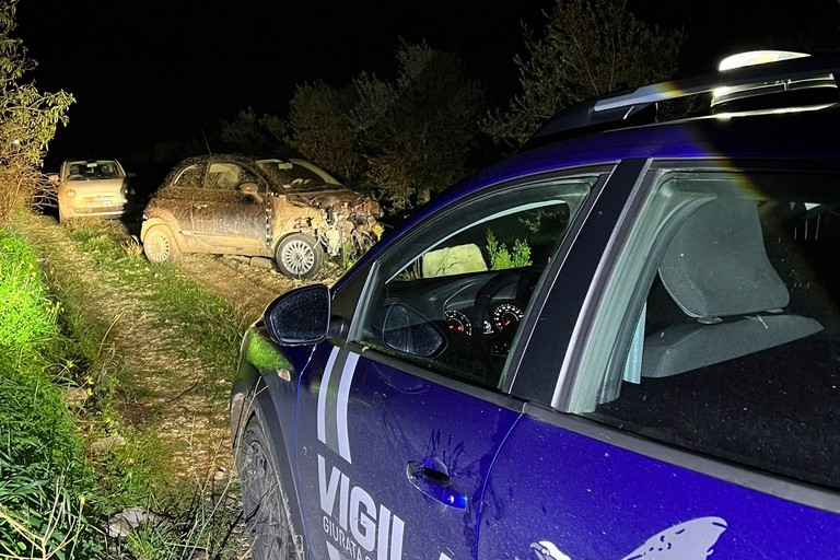 auto rubate rinvenute ad Andria