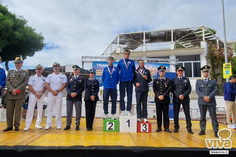 Trionfo di Pasquale Selvarolo (Fiamme Azzurre) e Anita Martinelli (Carabinieri) a Tranincorsa