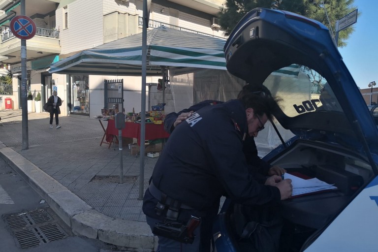 intervento Polizia di Stato Andria