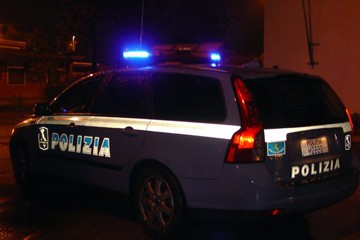 Polizia stradale salvataggio andria