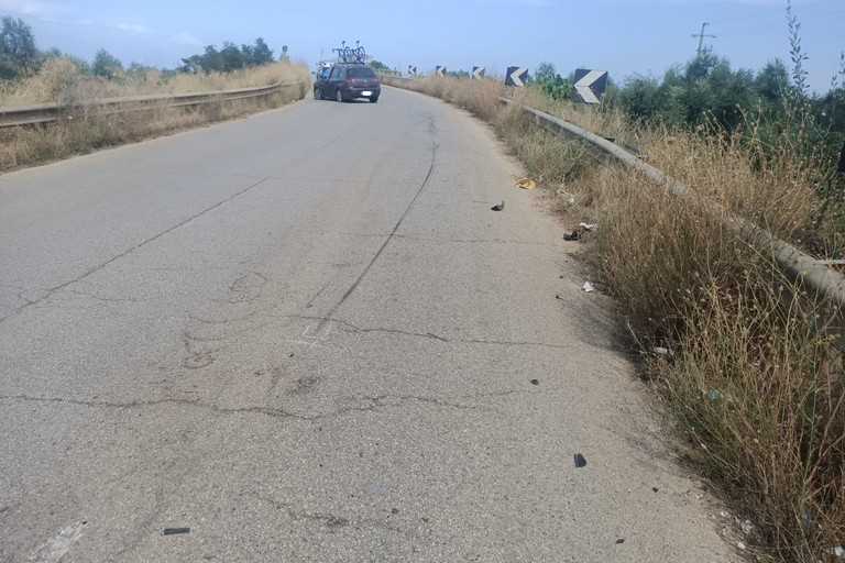 incidente stradale sulla provinciale Andria Bisceglie