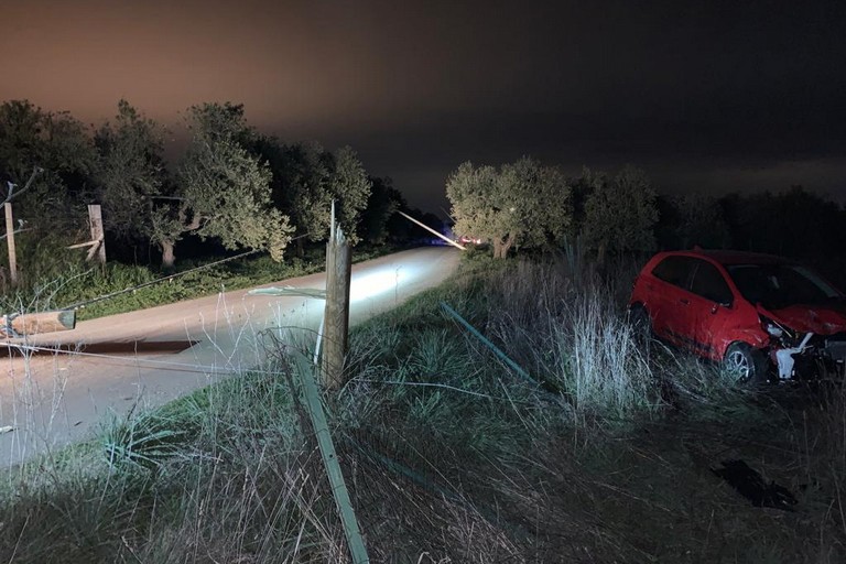 incidente stradale contrada Montefaraone