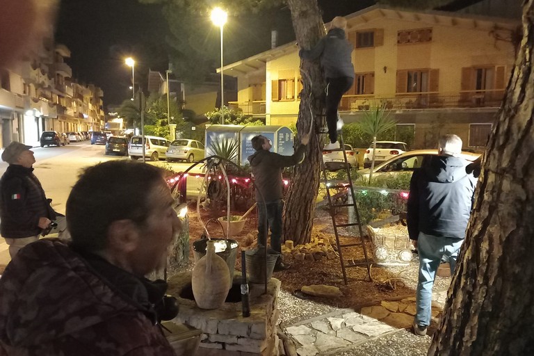 Presepe del quartiere La Specchia-Maraldo