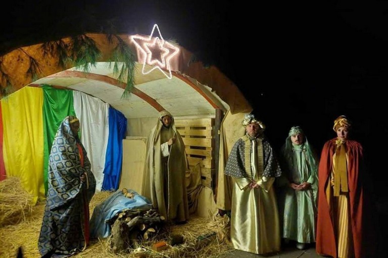 Presepe vivente alla parrocchia di San Riccardo