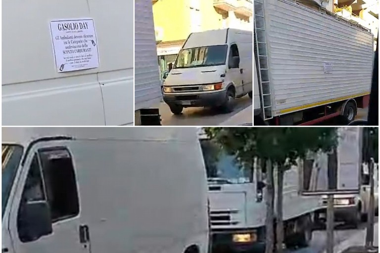 Da Andria parte le protesta degli ambulanti per il caro carburanti