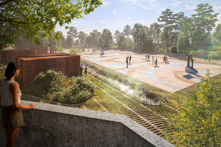 Progetto riqualificazione Lama di S Margherita. <span>Foto Architetto Massimiliano Cafagna</span>