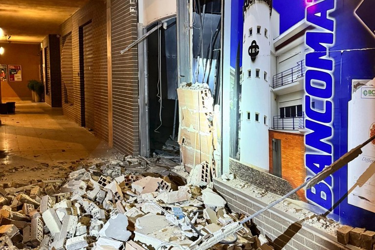 Rapina sportello ATM