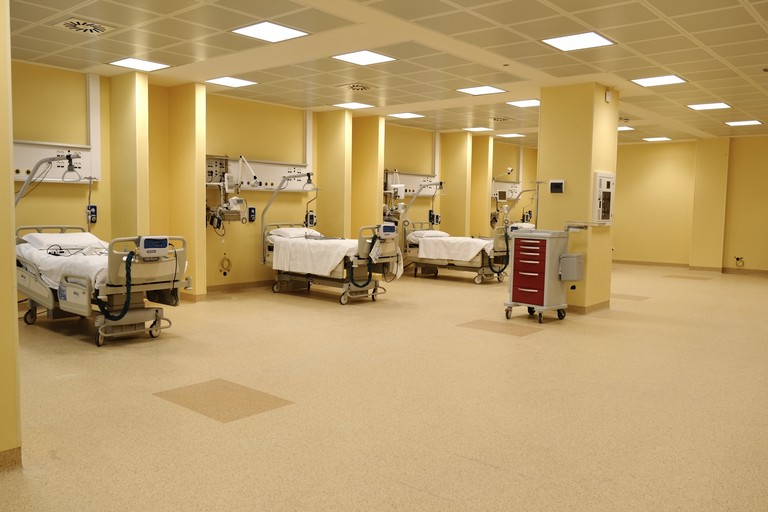 letti per la rianimazione ospedaliera