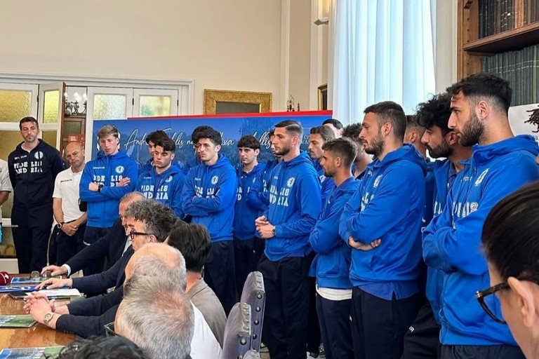 La Fidelis Andria dal Sindaco