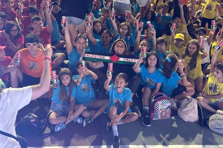 La manifestazione pro Palestina al SS Sacramento di Andria