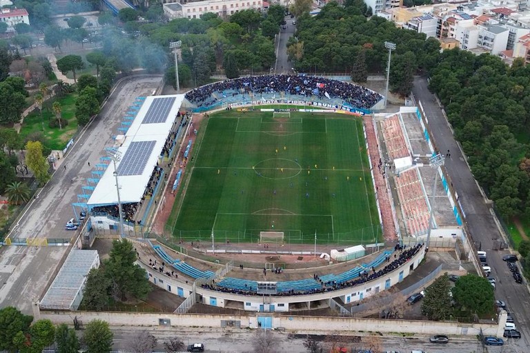 stadio degli Ulivi e villa comunale