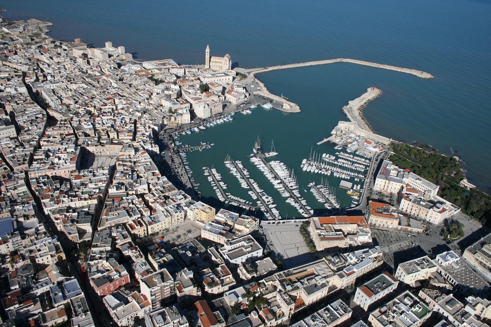 Trani panorama dall'alto